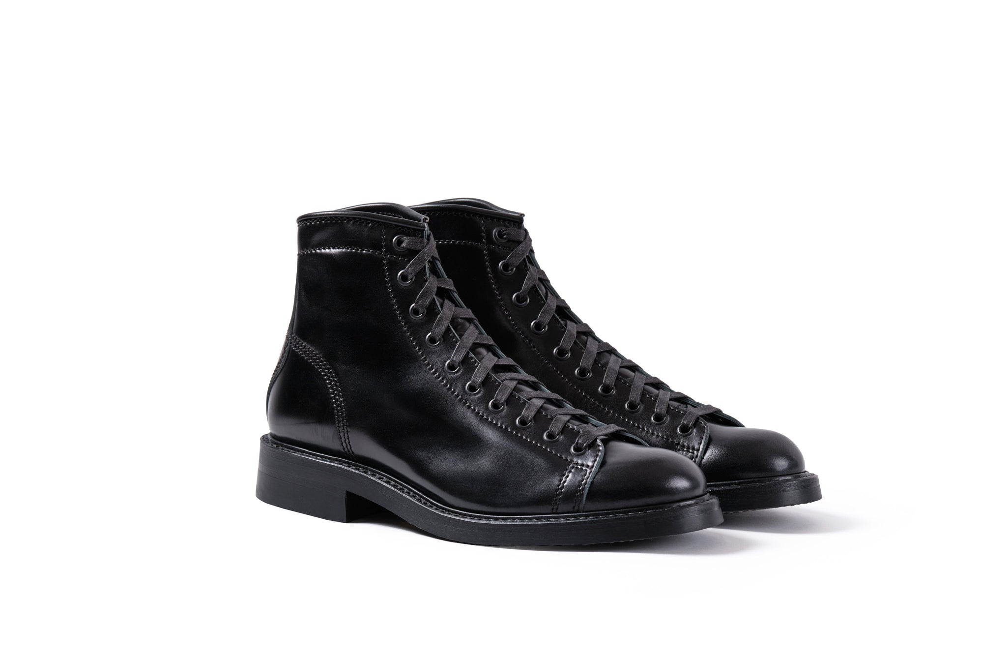 (Pre-Order FW25) John Lofgren Monkey Boots - Christmas 2025 Limited Edition Shinki Hikaku Shell Cordovan Black