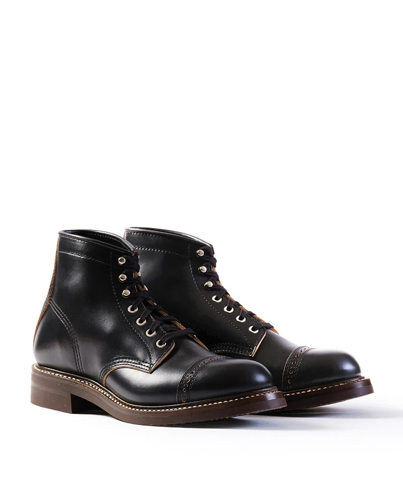 John Lofgren Combat Boot - Horween CXL Black