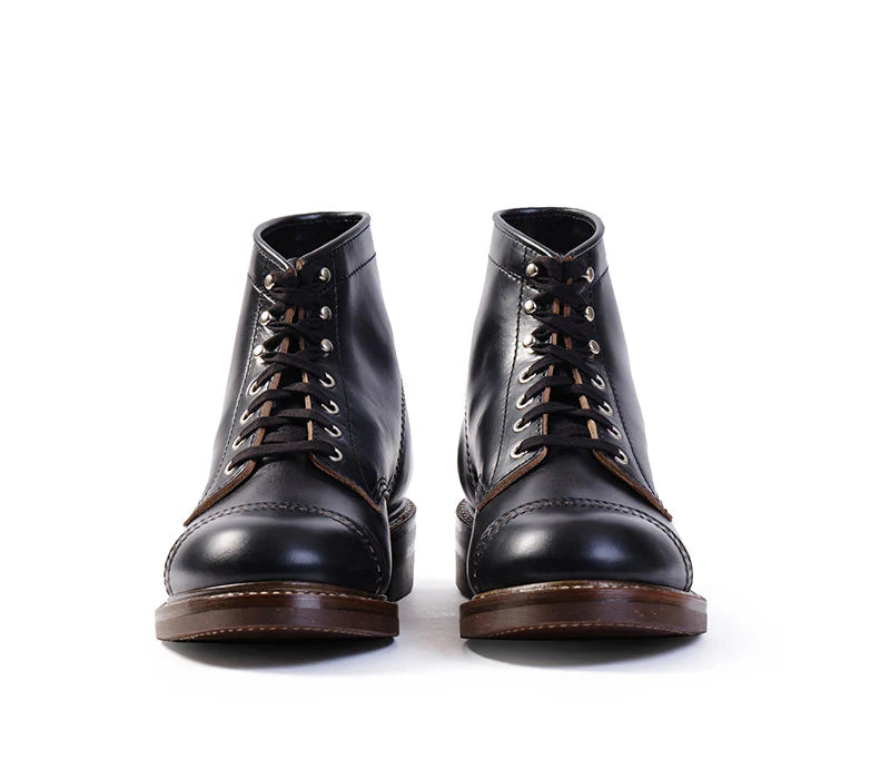 John Lofgren Combat Boot - Horween CXL Black