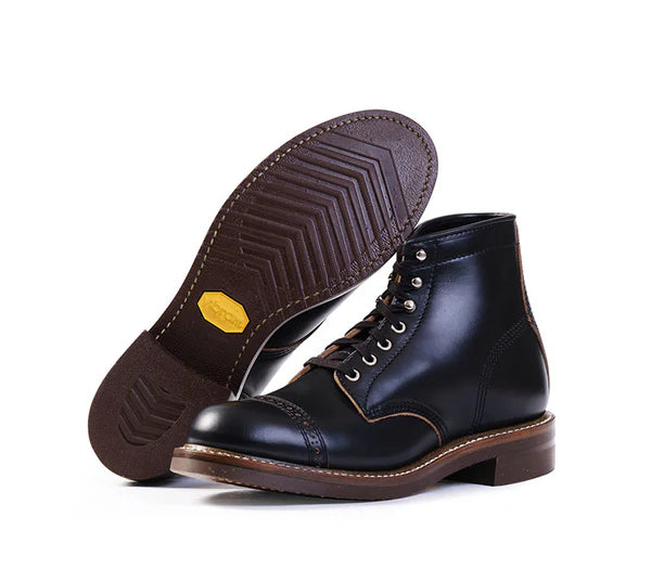 (Pre-Order FW25) John Lofgren Combat Boot - Horween Leather CXL Black