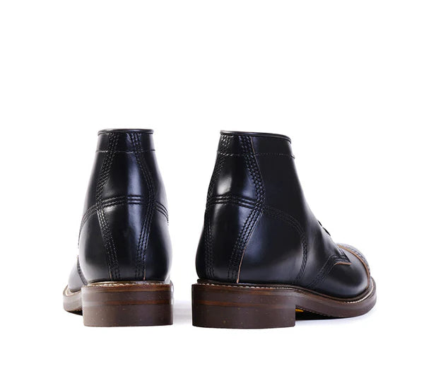 (Pre-Order FW25) John Lofgren Combat Boot - Horween Leather CXL Black