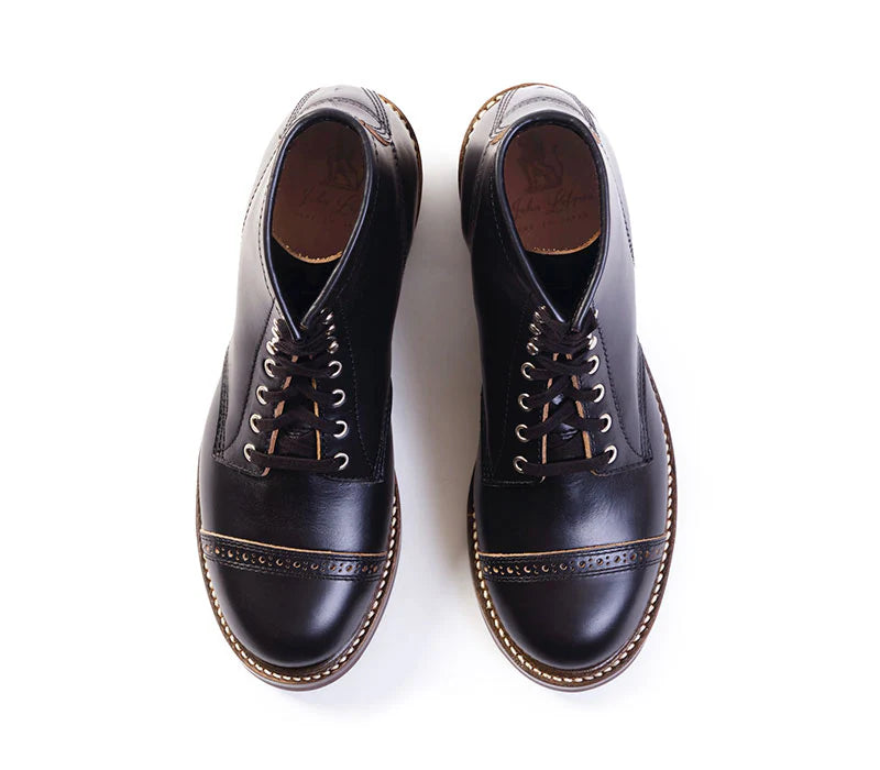 John Lofgren Combat Boot - Horween CXL Black