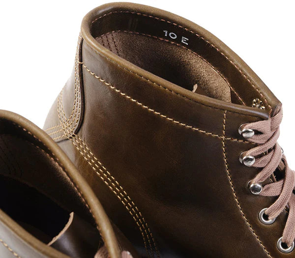(Pre-Order FW25) John Lofgren Combat Boot - Horween Leather CXL Dark Olive
