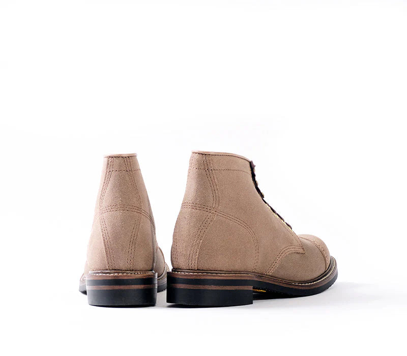John Lofgren Combat Boot - Horween CXL Natural Roughout