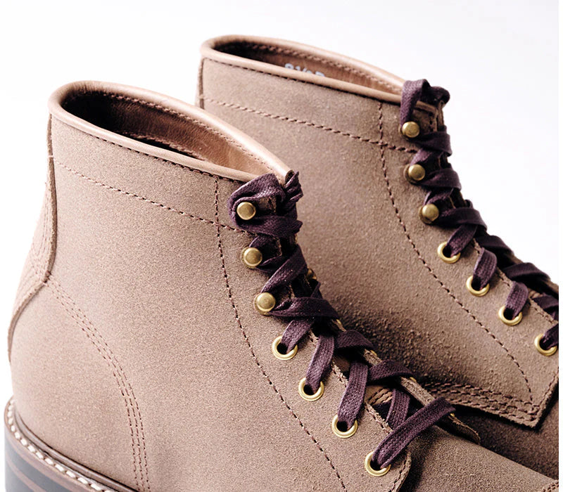 John Lofgren Combat Boot - Horween CXL Natural Roughout