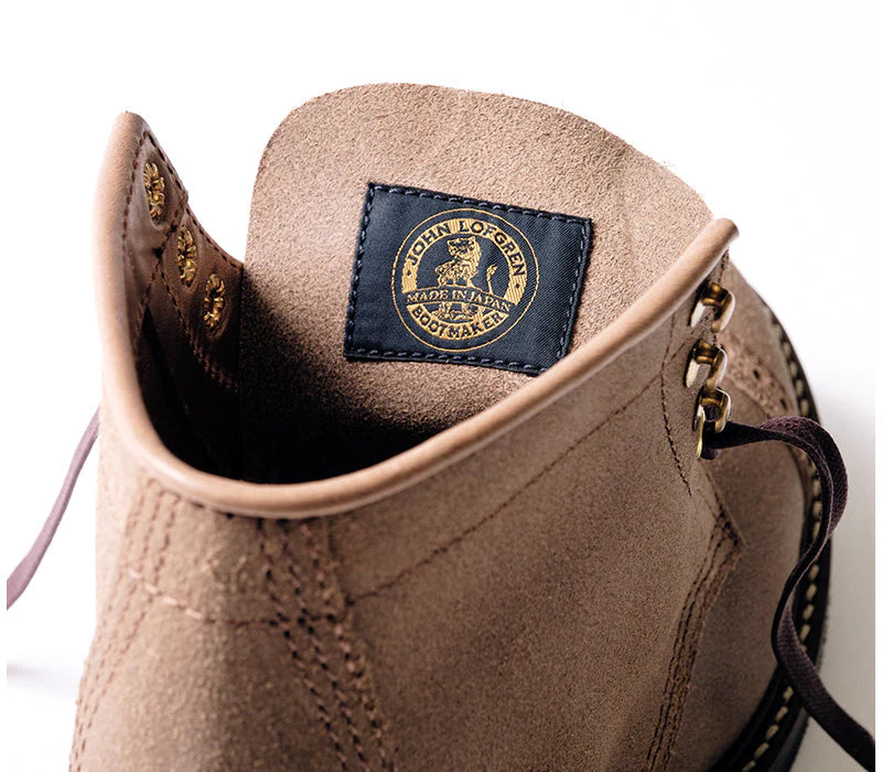 (Pre-Order FW26) John Lofgren Combat Boot - Horween Leather CXL Natural Roughout