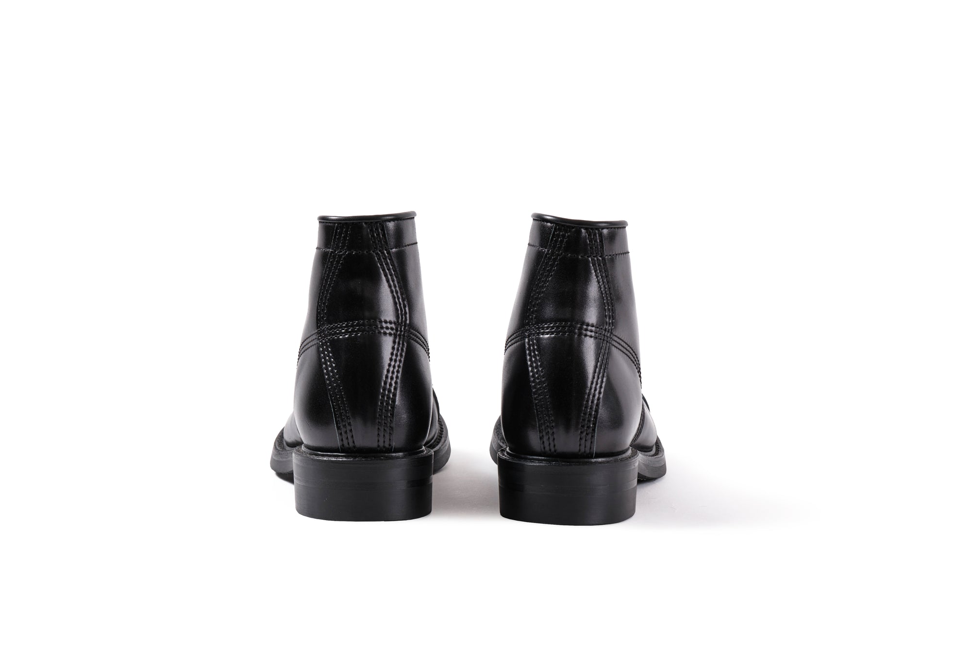 (Pre-Order FW25) John Lofgren Combat Boots - Christmas 2025 Limited Edition Shinki Hikaku Shell Cordovan Black