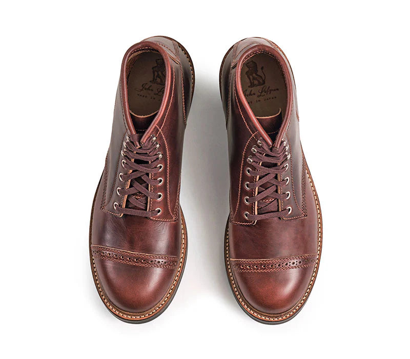 (Pre-Order FW26) John Lofgren Combat Boot - Horween Leather CXL Timber