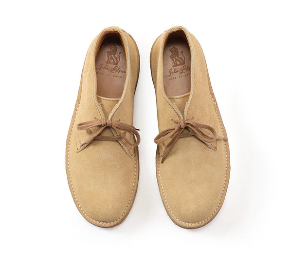 (Pre-Order FW25) John Lofgren Military Desert Boot - Japanese Suede Sand