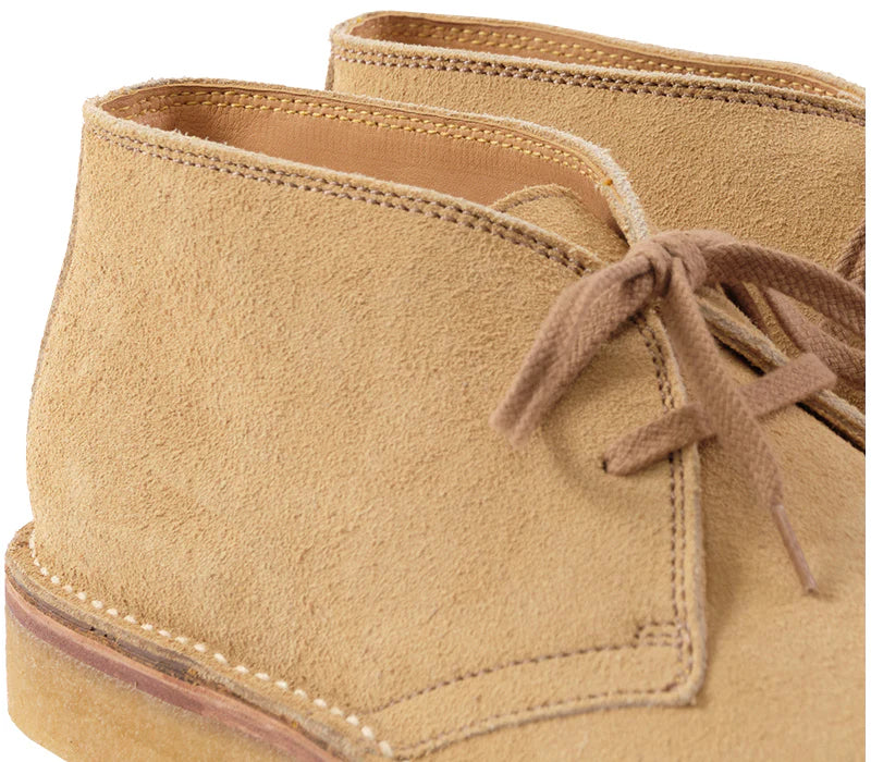 (Pre-Order FW26) John Lofgren Military Desert Boot - Japanese Suede Sand
