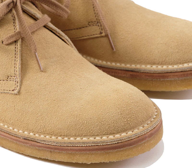 (Pre-Order FW26) John Lofgren Military Desert Boot - Japanese Suede Sand