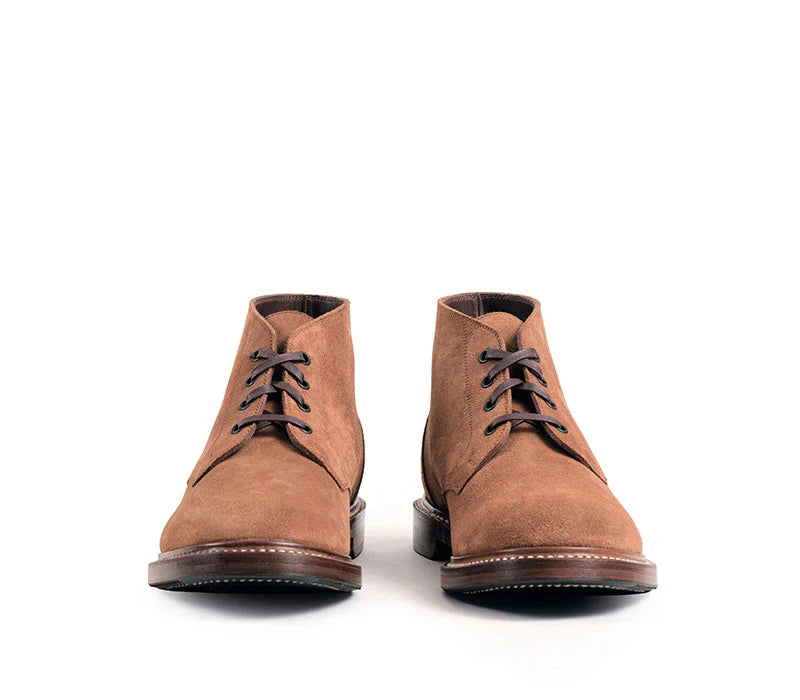 (Pre-order FW26) John Lofgren Bootmaker - The Steadfast Chukka Boots Japanese Suede - Mustard