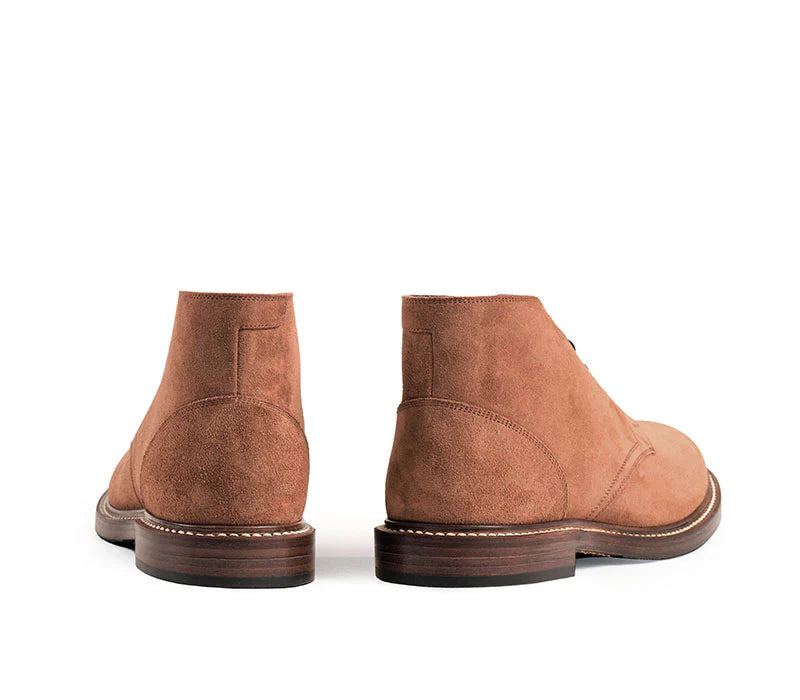 (Pre-order FW26) John Lofgren Bootmaker - The Steadfast Chukka Boots Japanese Suede - Mustard