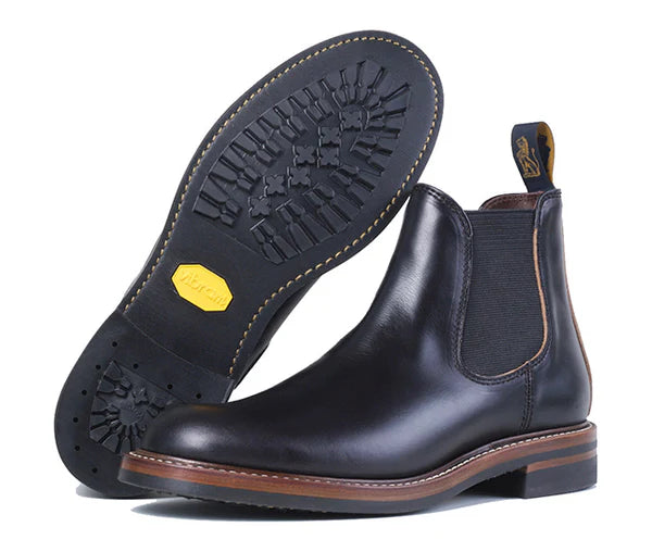 (Pre-Order FW25) John Lofgren Chelsea Boot - Horween CXL Black