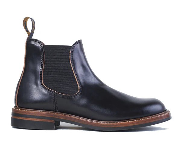 (Pre-Order FW25) John Lofgren Chelsea Boot - Horween CXL Black