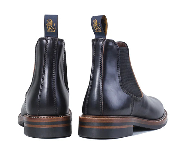 (Pre-Order FW25) John Lofgren Chelsea Boot - Horween CXL Black
