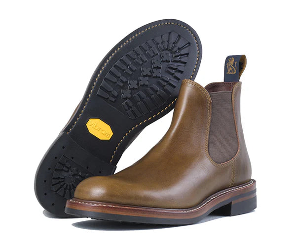 (Pre-Order FW26) John Lofgren Chelsea Boot - Horween CXL Olive