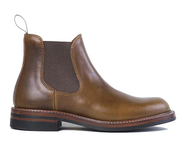 (Pre-Order FW25) John Lofgren Chelsea Boot - Horween CXL Dark Olive