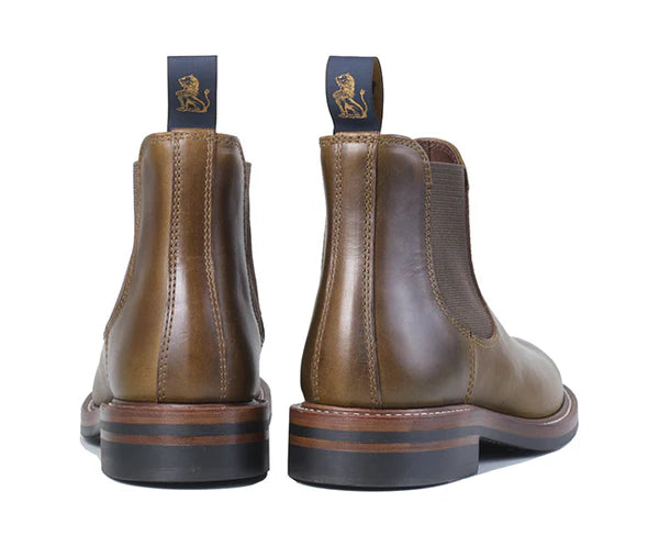 (Pre-Order FW25) John Lofgren Chelsea Boot - Horween CXL Dark Olive