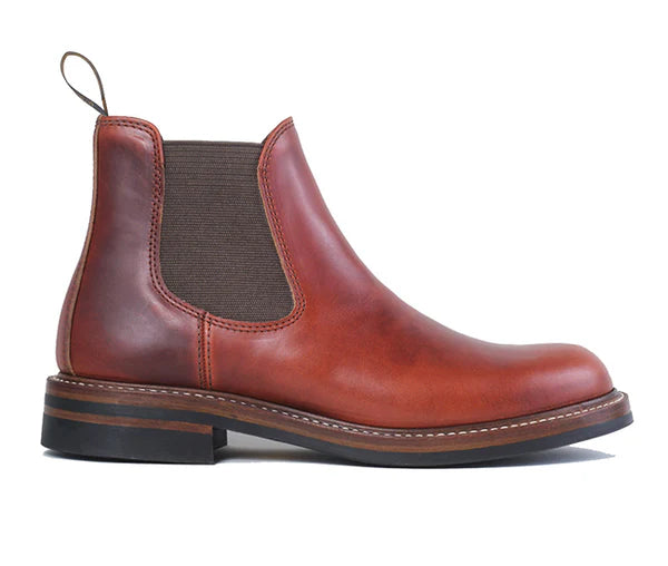 (Pre-Order FW25) John Lofgren Chelsea Boot - Horween CXL Timber