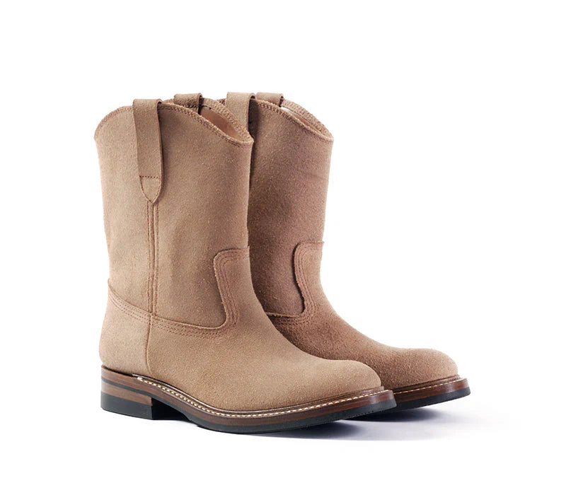 (Pre-Order SS26) John Lofgren Duke Roper Boots - Horween CXL Natural Roughout