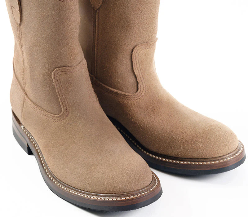 (Pre-Order SS26) John Lofgren Duke Roper Boots - Horween CXL Natural Roughout