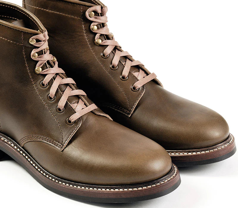 (Pre-Order SS26) John Lofgren El Capitan Boots - Horween CXL Dark Olive