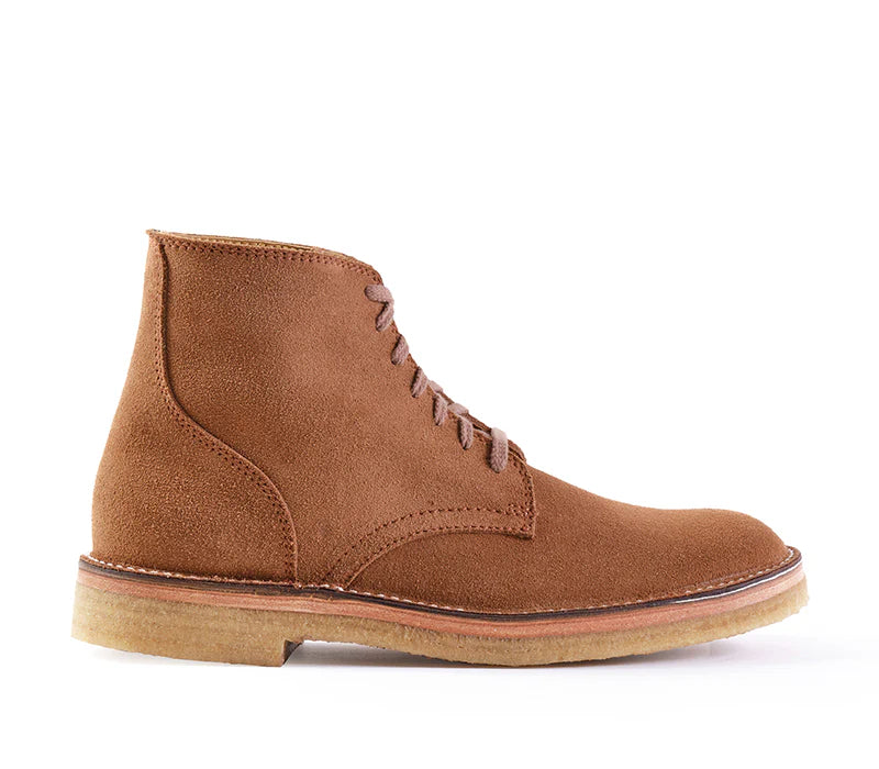 (Pre-Order SS26) John Lofgren Sahara Boots - Japanese Suede Mustard
