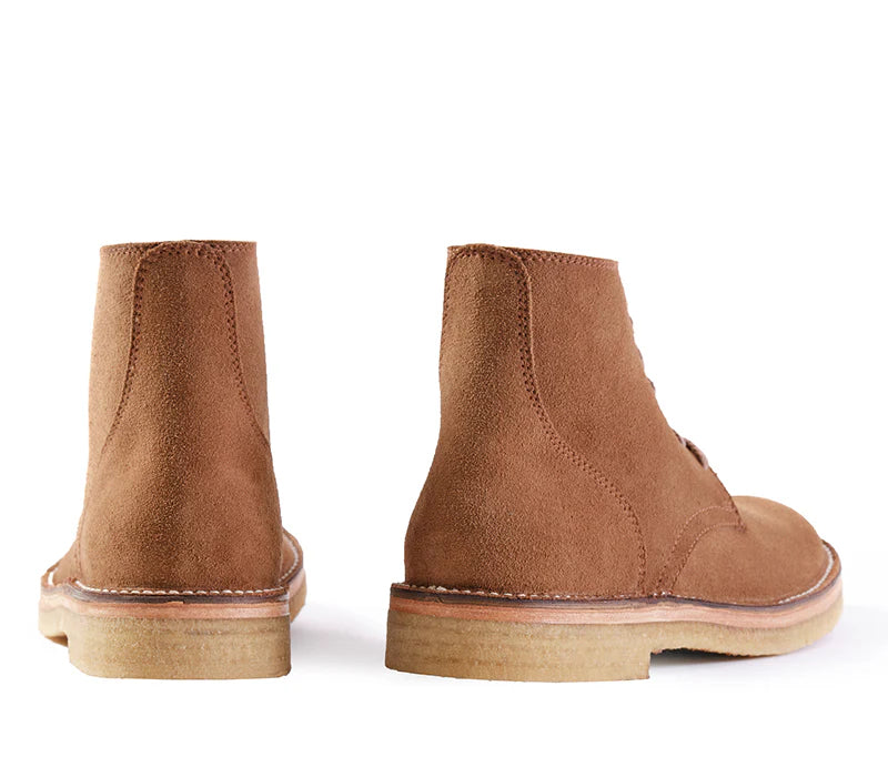 (Pre-Order SS26) John Lofgren Sahara Boots - Japanese Suede Mustard