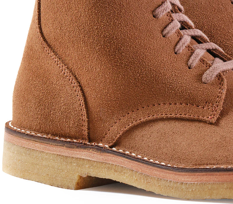 (Pre-Order SS26) John Lofgren Sahara Boots - Japanese Suede Mustard