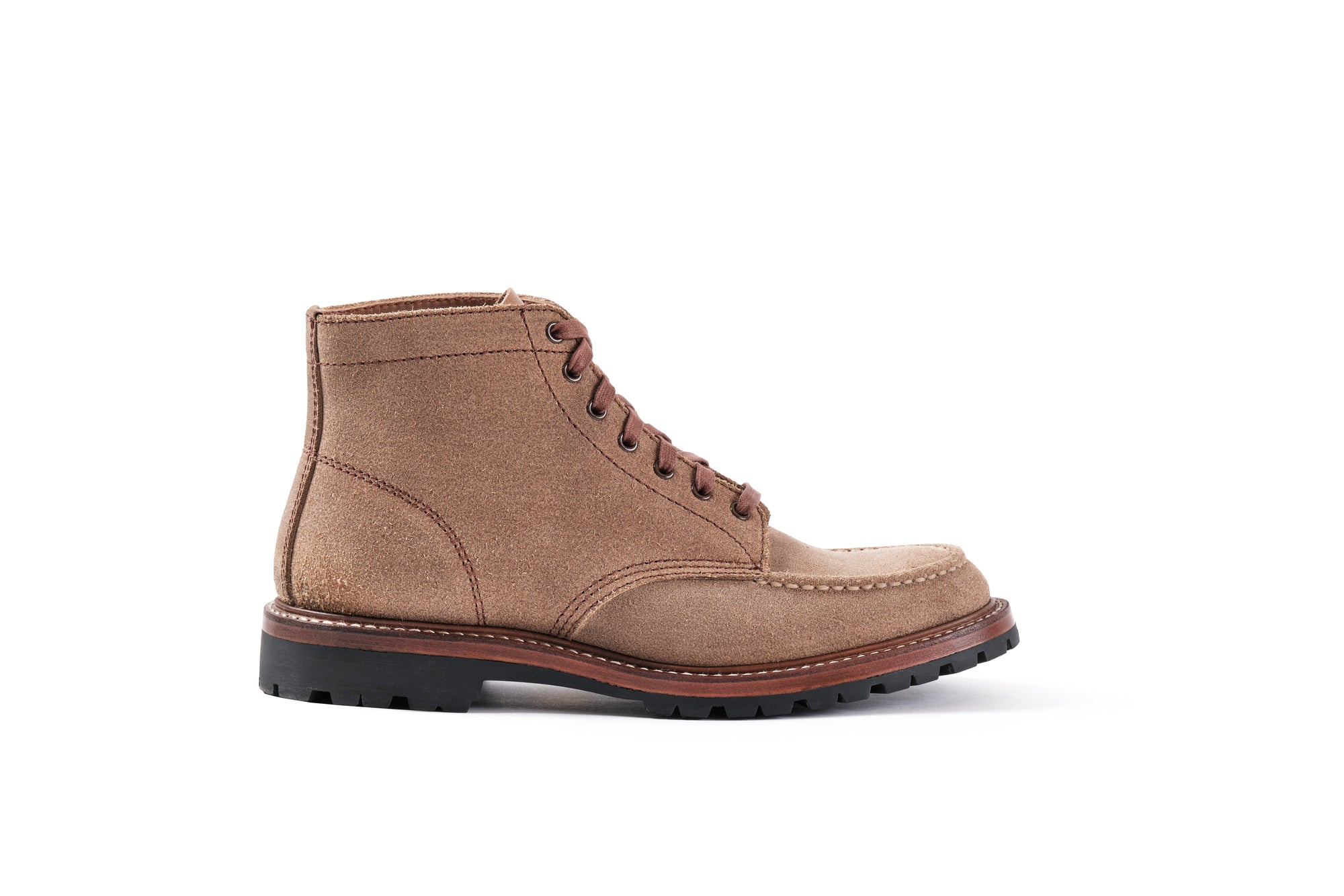 (Pre-Order FW25) John Lofgren Chapman Boots - Horween CXL Natural Roughout
