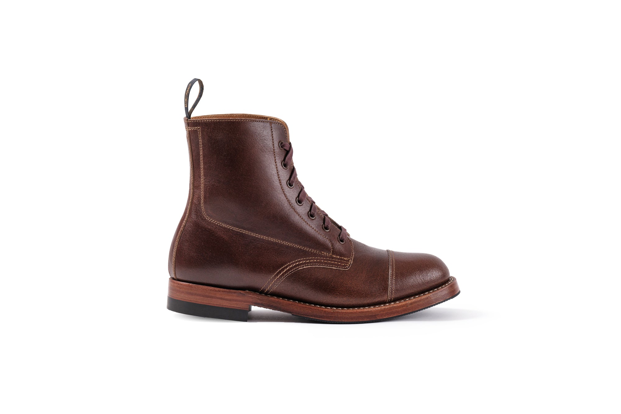 (Pre-Order FW25) John Lofgren Montgomery Boots - Horween SHF Havana