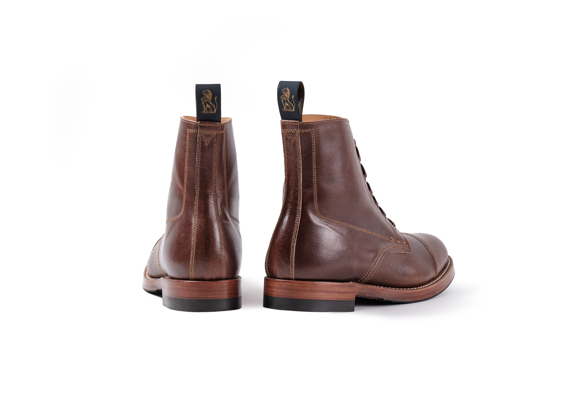 (Pre-Order FW25) John Lofgren Montgomery Boots - Horween SHF Havana