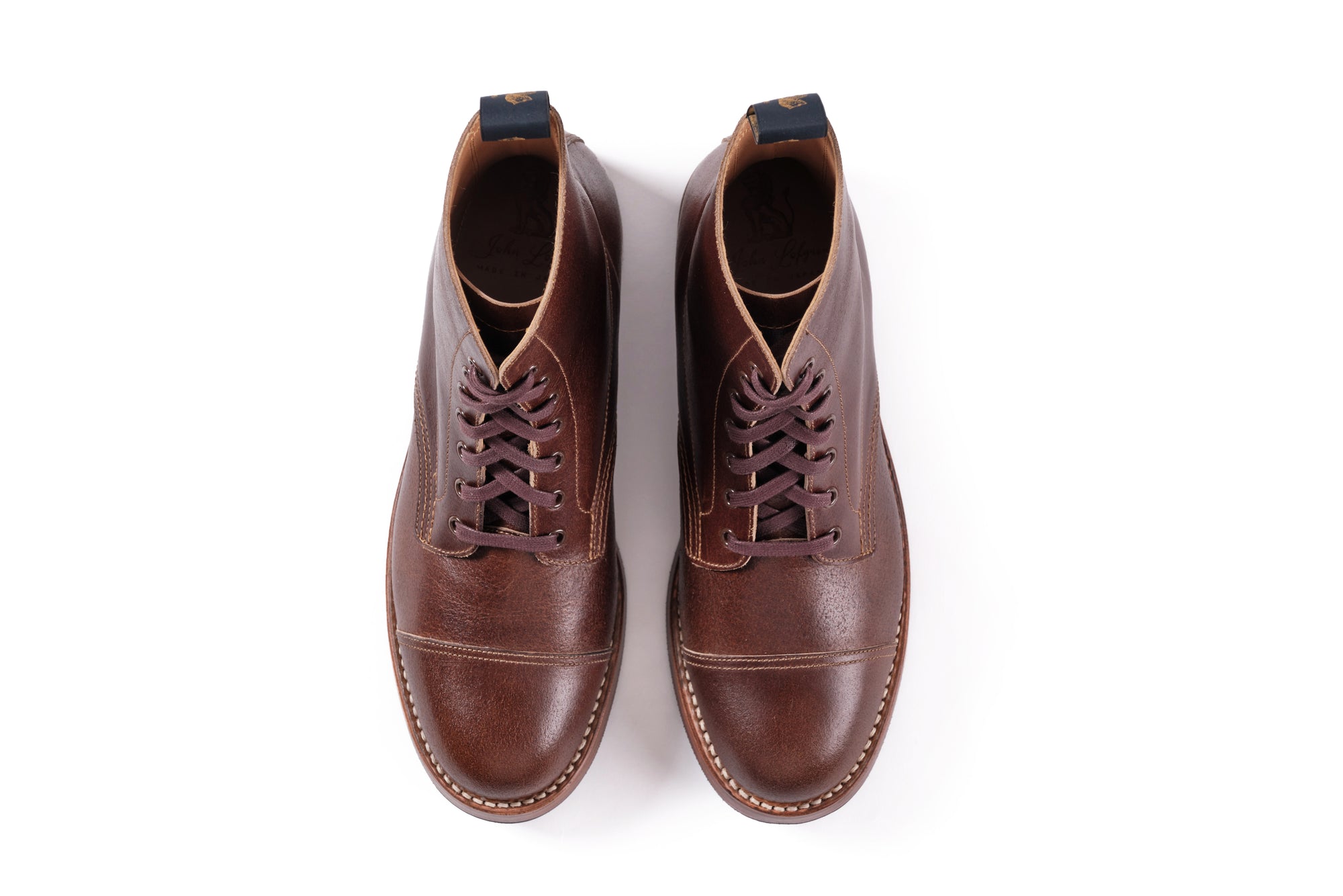 (Pre-Order FW25) John Lofgren Montgomery Boots - Horween SHF Havana