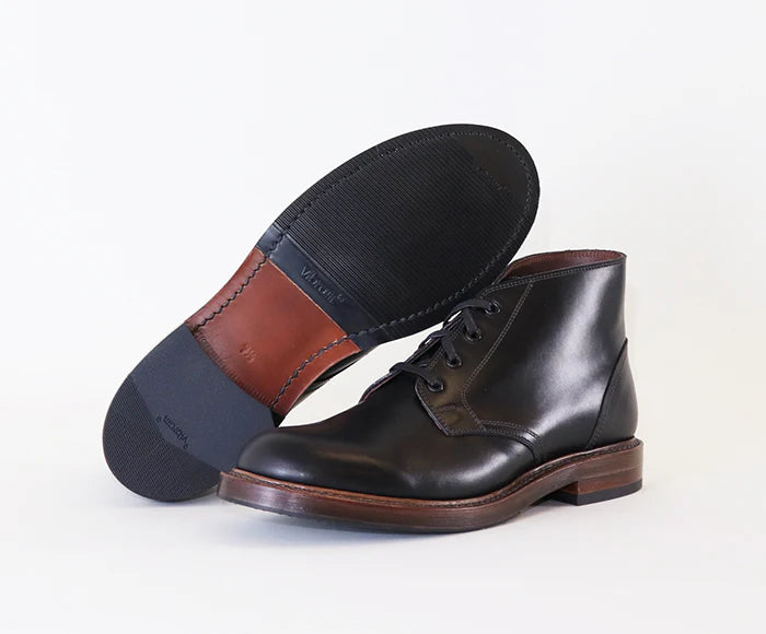 (Pre-Order SS26) John Lofgren Steadfast Chukka Boots - French Calfskin Black