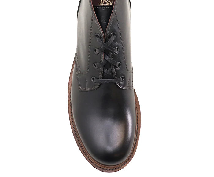 (Pre-Order SS26) John Lofgren Steadfast Chukka Boots - French Calfskin Black