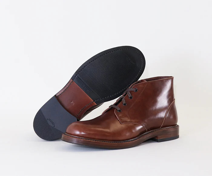 (Pre-Order SS26) John Lofgren Steadfast Chukka Boots - French Calfskin Brown