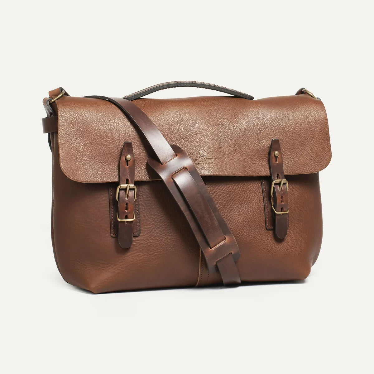 Bleu de Chauffe Lucien Satchel Bag - Cuba Libre