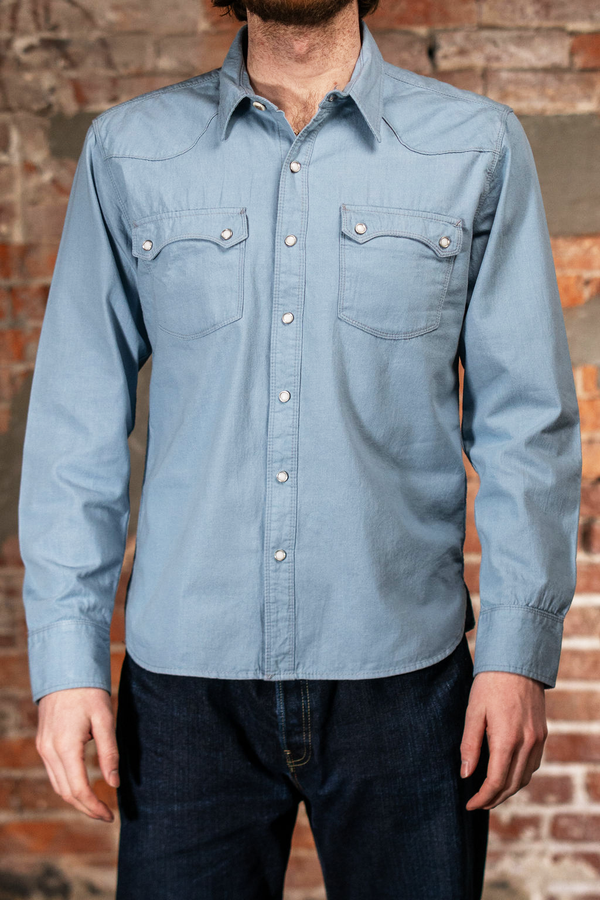 Freenote Cloth Modern Western - Clear Blue