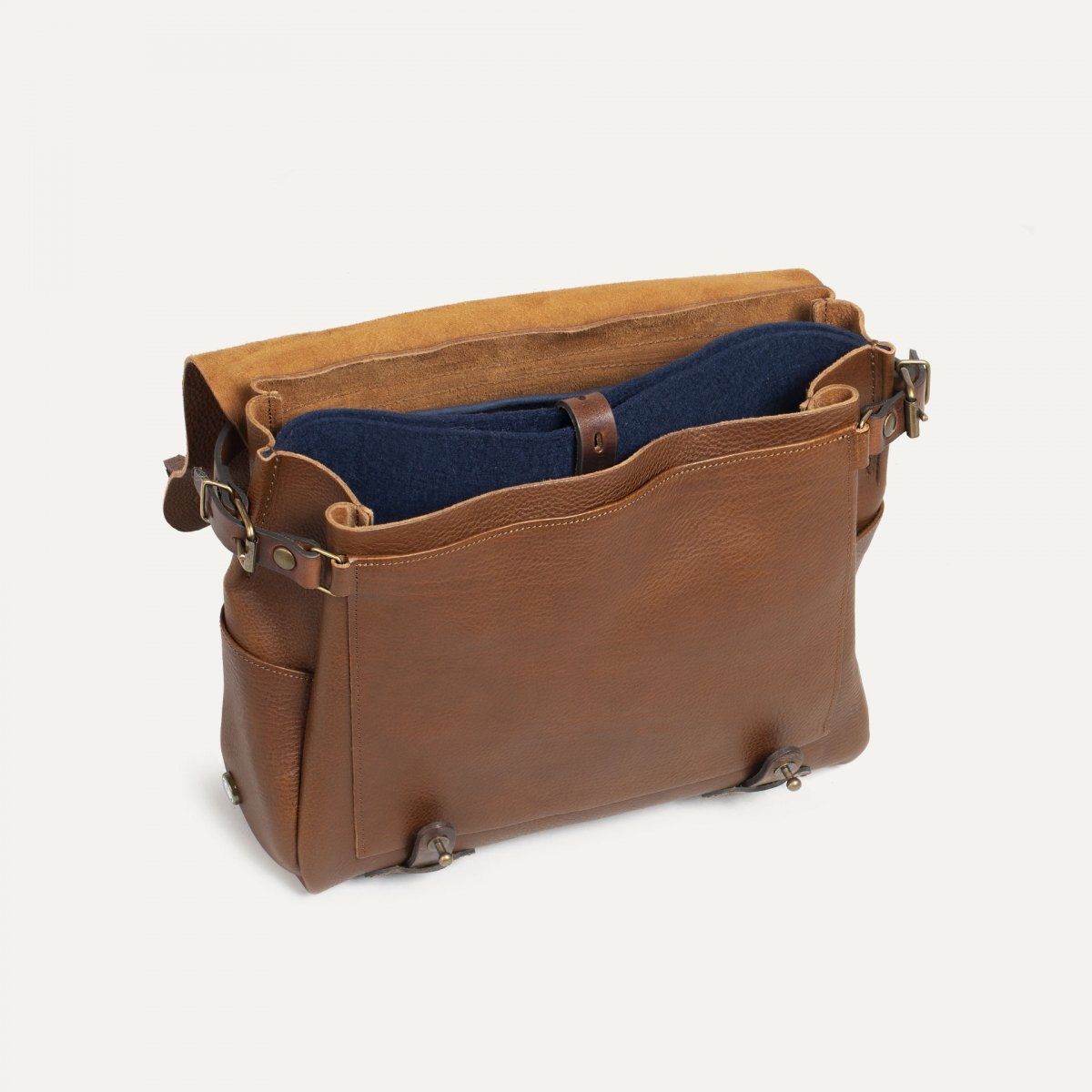 Bleu de Chauffe Postman Bag Eclair M - Cuba Libre