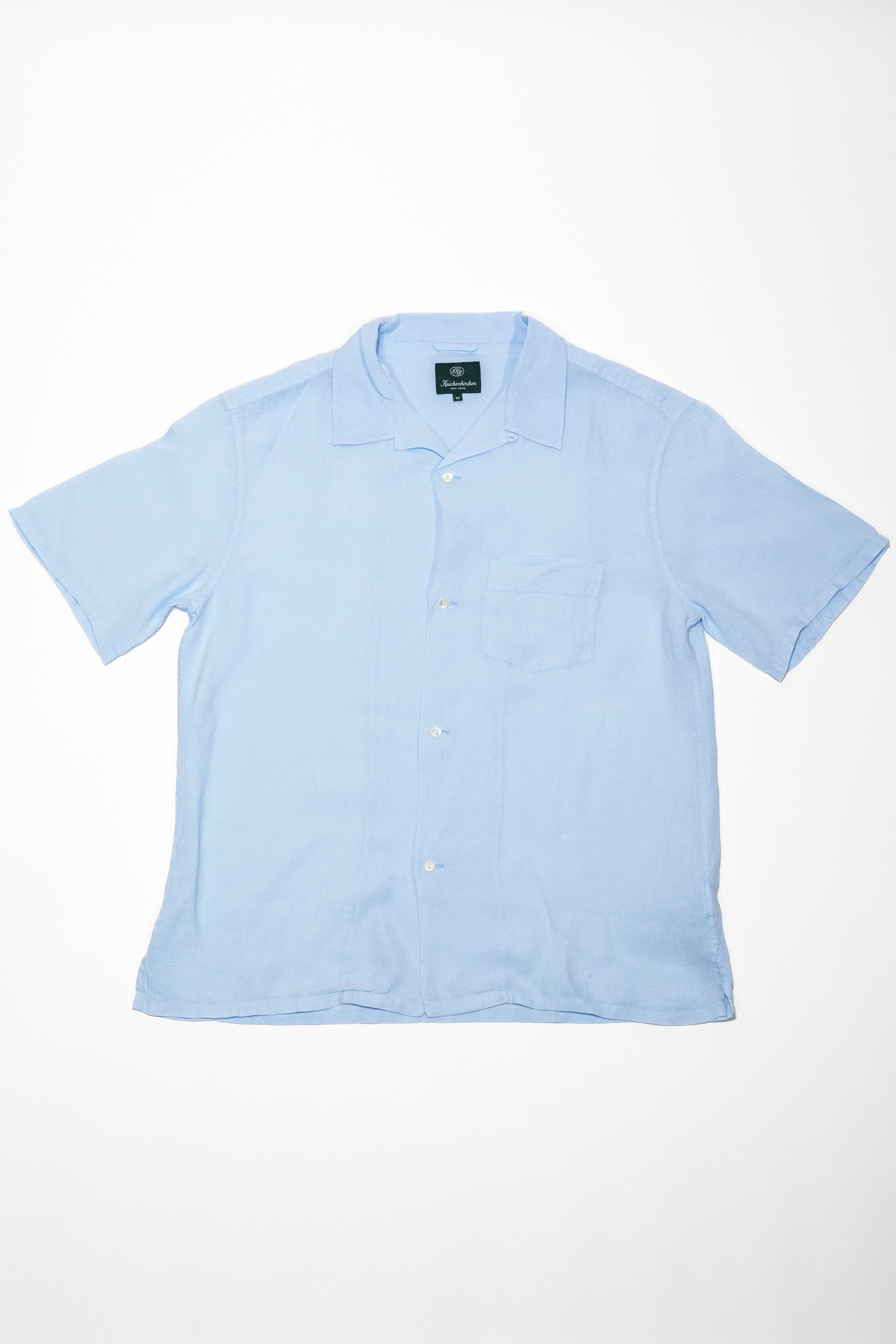 Knickerbocker Marina Linen Shirt - Sky