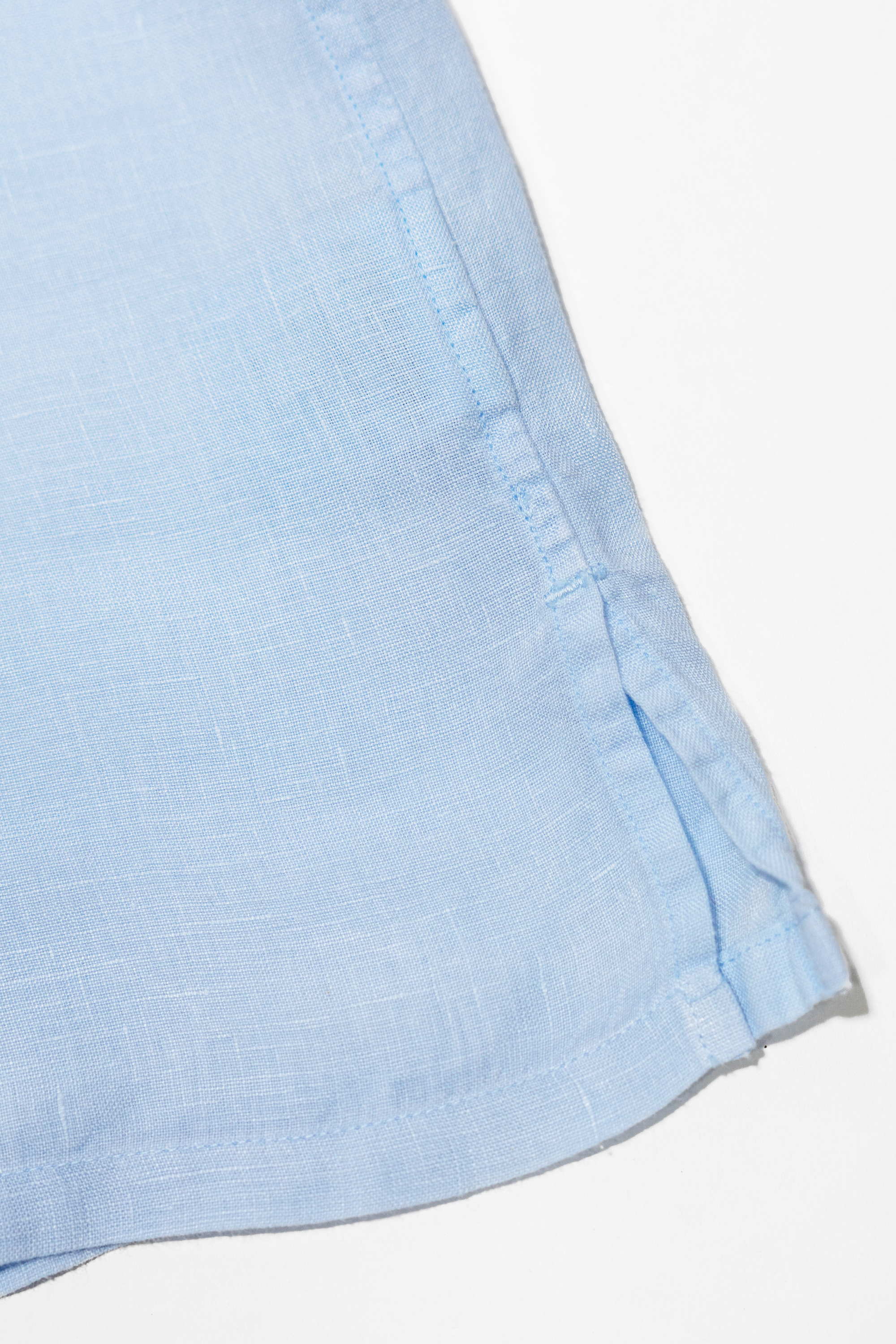 Knickerbocker Marina Linen Shirt - Sky