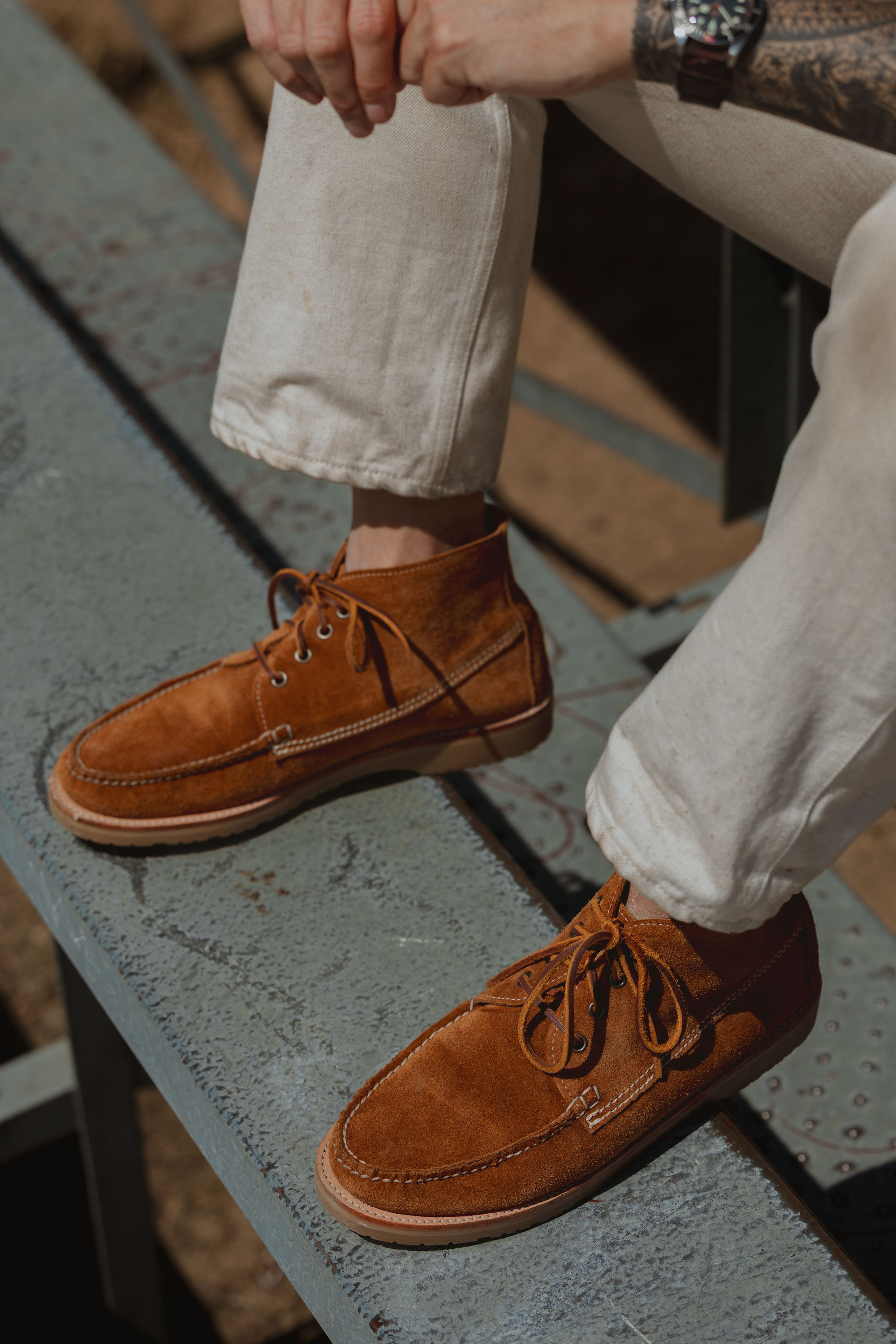 Easymoc Old Port - Odessa Suede Roughout
