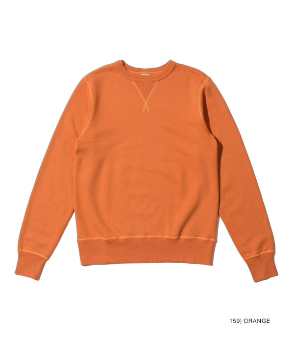 Buzz Rickson's BR65622 Set-in Crew Neck Sweatshirt - Orange