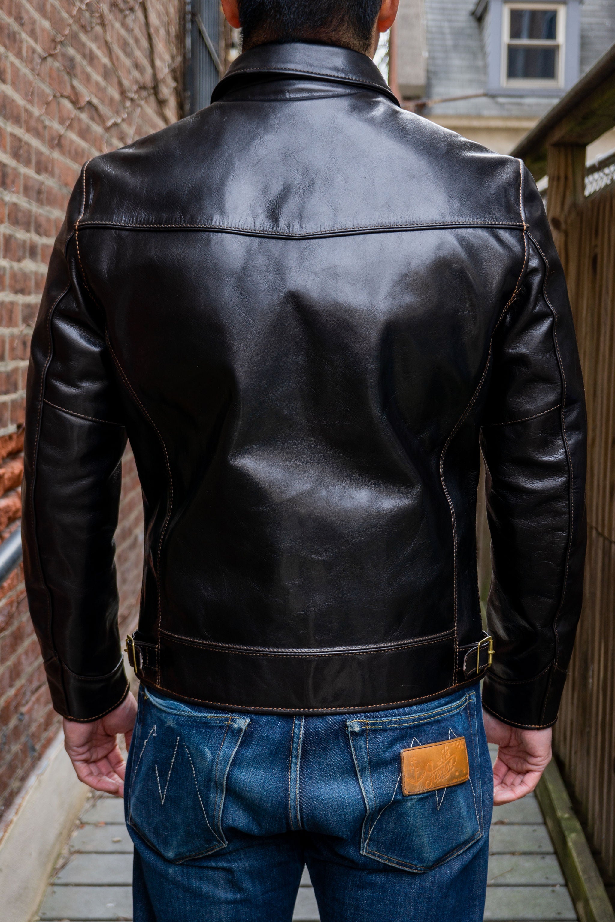 HORN WORKS single riders jacket 4L