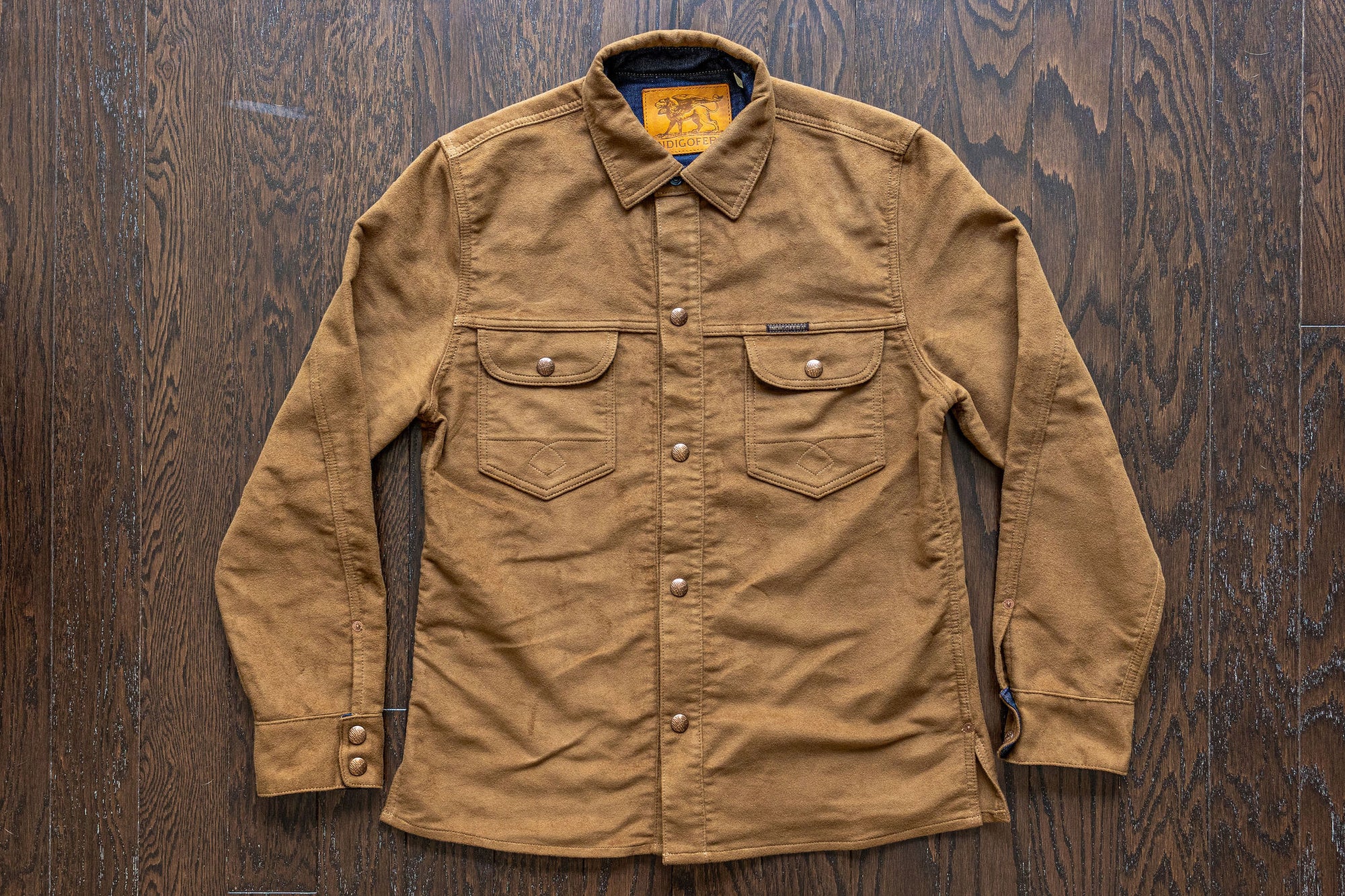 Indigofera Copeland - Cognac Moleskin