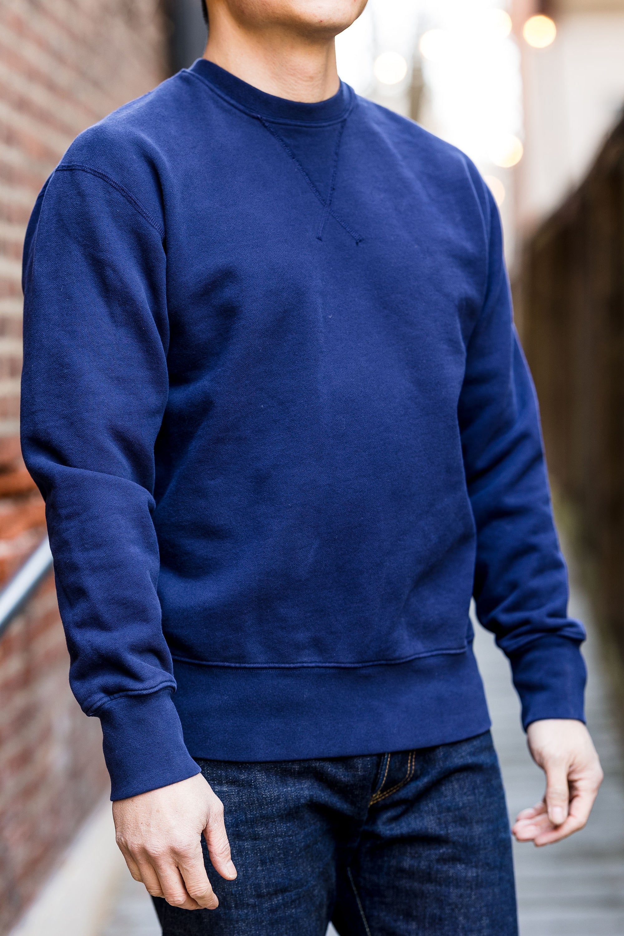 Freenote Cloth Deck Sweatshirt - Navy