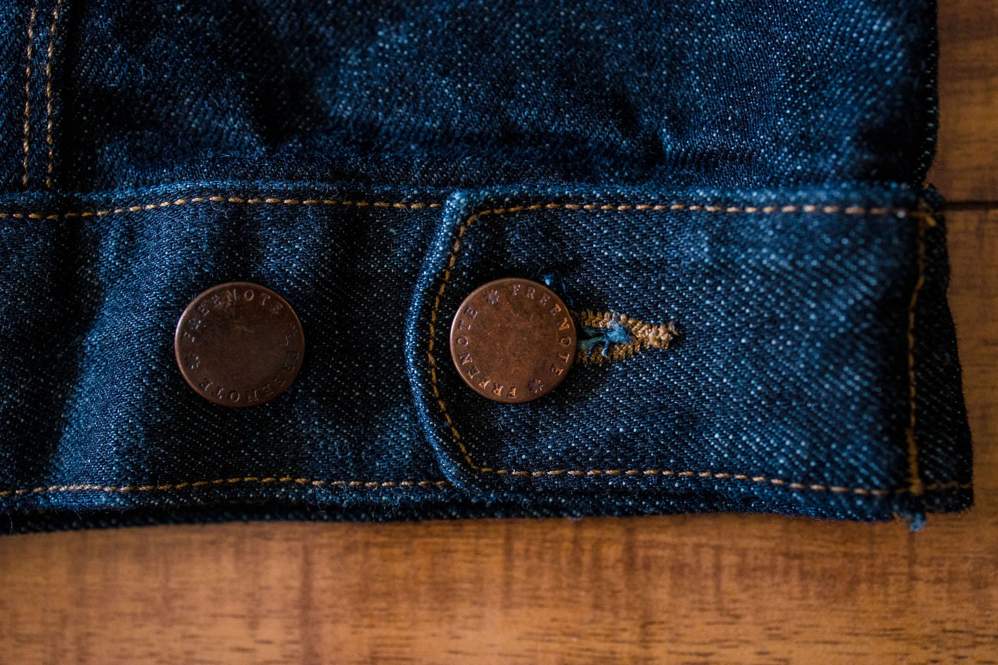 Freenote Cloth Classic Denim Jacket - 16 oz. Rinsed Denim