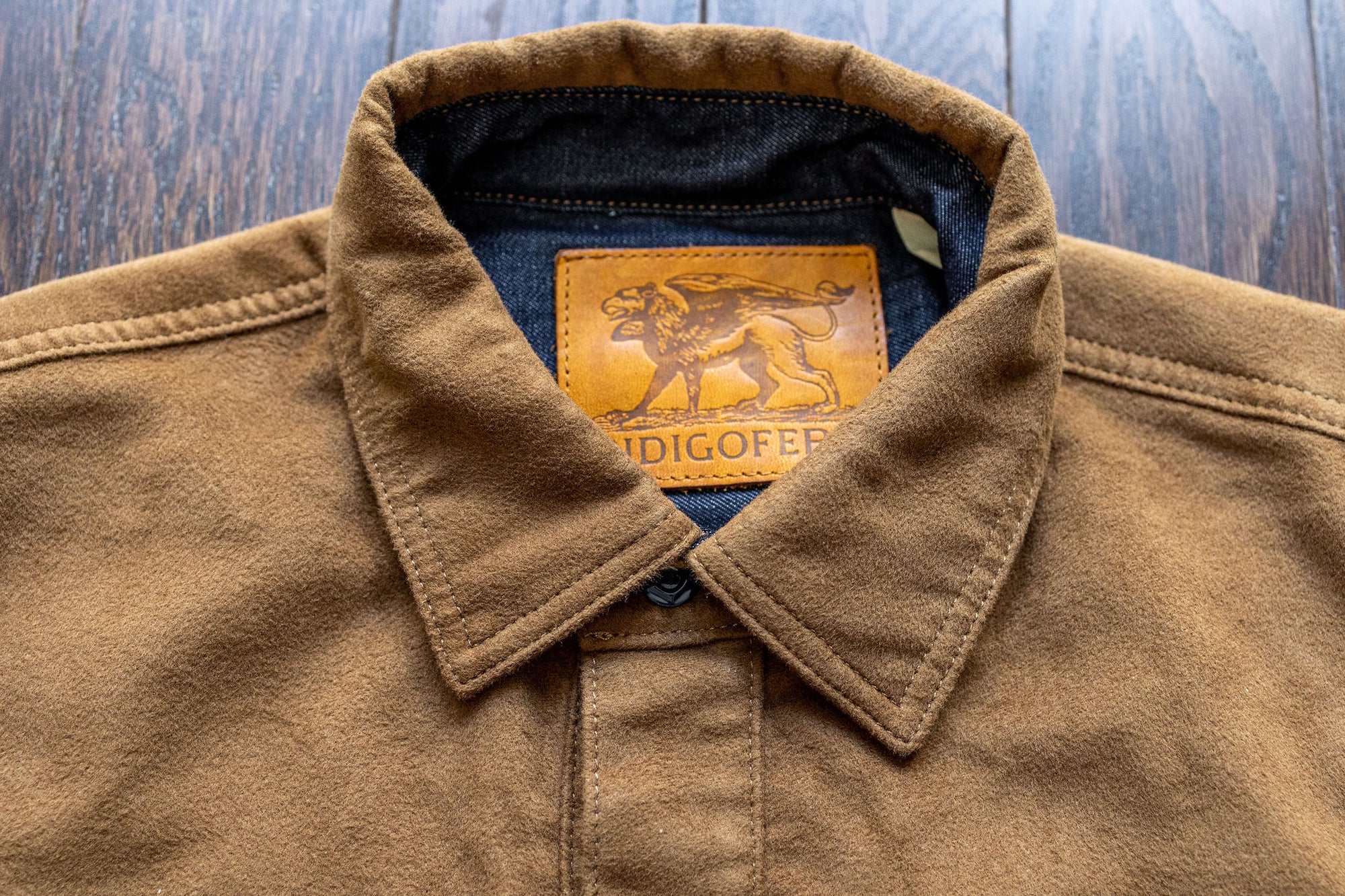 Indigofera Copeland - Cognac Moleskin