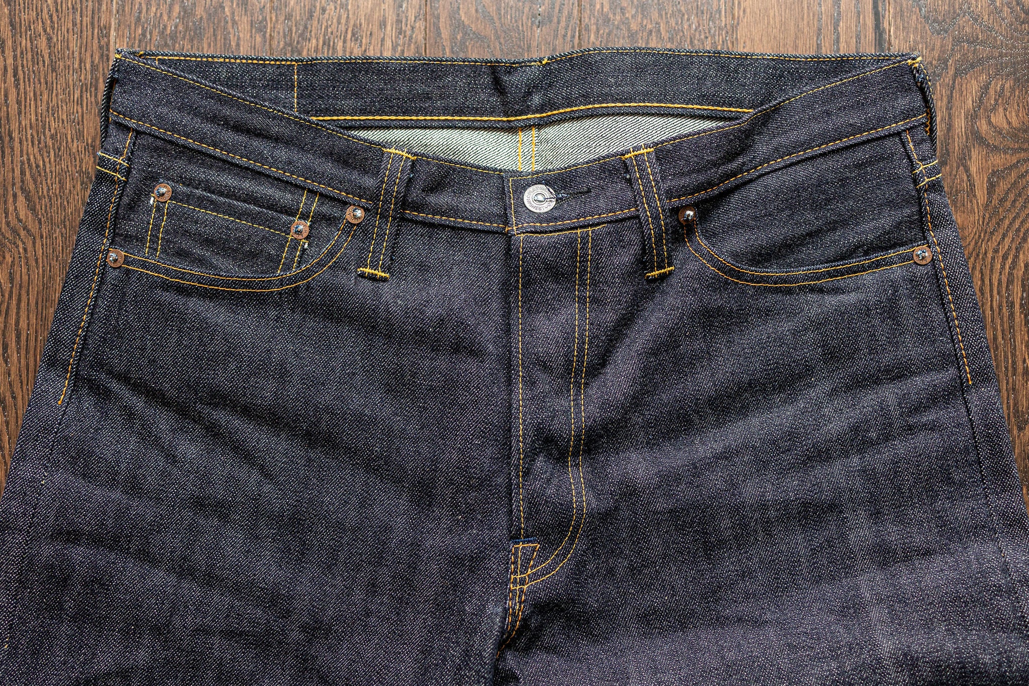 The Flat Head 3002 Slim Tapered - 14.5oz Selvedge Denim